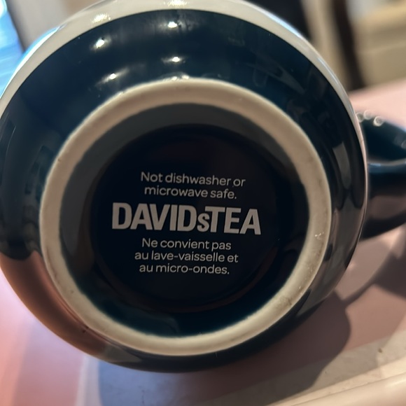 David’s Tea Nordic Mug Rich Navy Tea Party - Picture 6 of 8